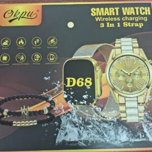 RELOJ SMART WATCH 3en1 D68