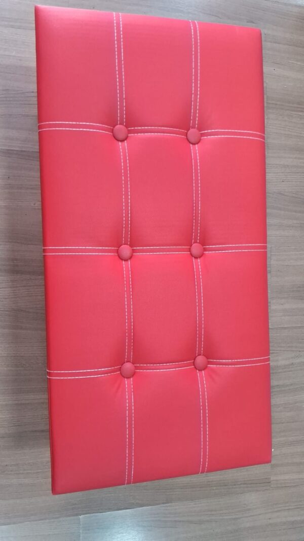 ZAPATERA BAUL DE 76CM X 38CM ROJO - Imagen 2