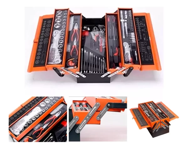 Caja Herramientas 85 PIEZAS 5 Niveles