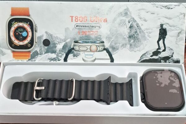RELOJ T800 ULTRA NEGRO