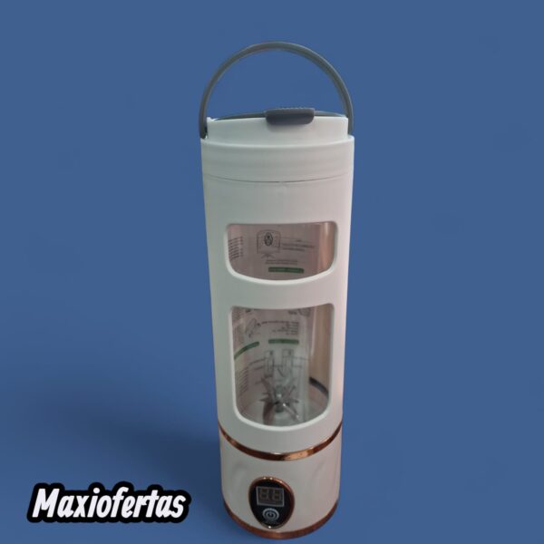 TERMO JUGUERA 450ML RECARGABLE BLANCA