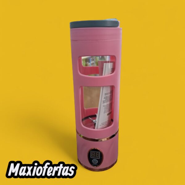 TERMO JUGUERA 450ML RECARGABLE ROSADA